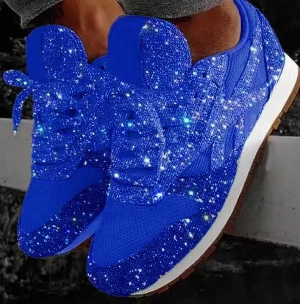 Baskets Éblouissantes en Paillettes pour Femmes