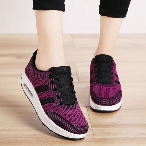 Baskets Orthopédiques à Semelle Épais pour Femmes