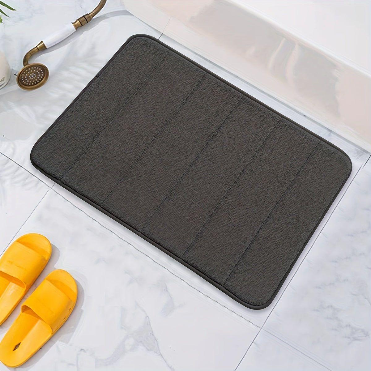 Tapis de bain confortable et antidérapant