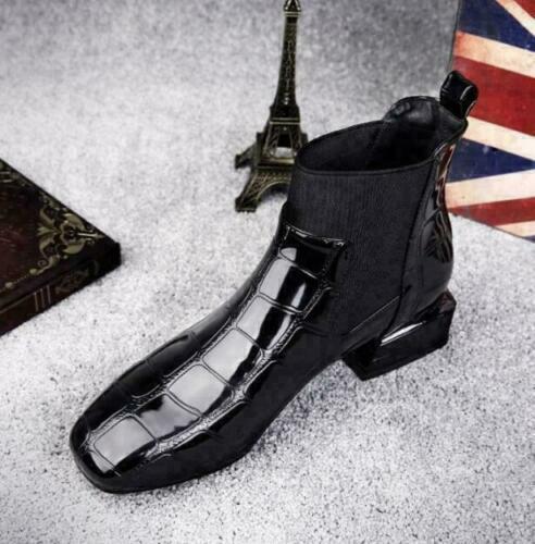 Bottines Élegantes en Cuir pour Femmes