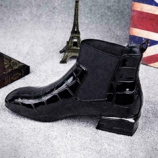 Bottines Élegantes en Cuir pour Femmes