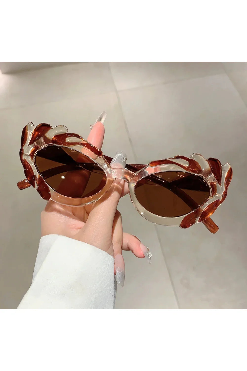 Lunettes de soleil œil de chat