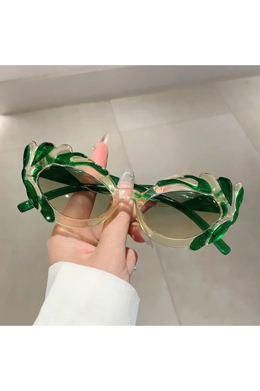 Lunettes de soleil œil de chat