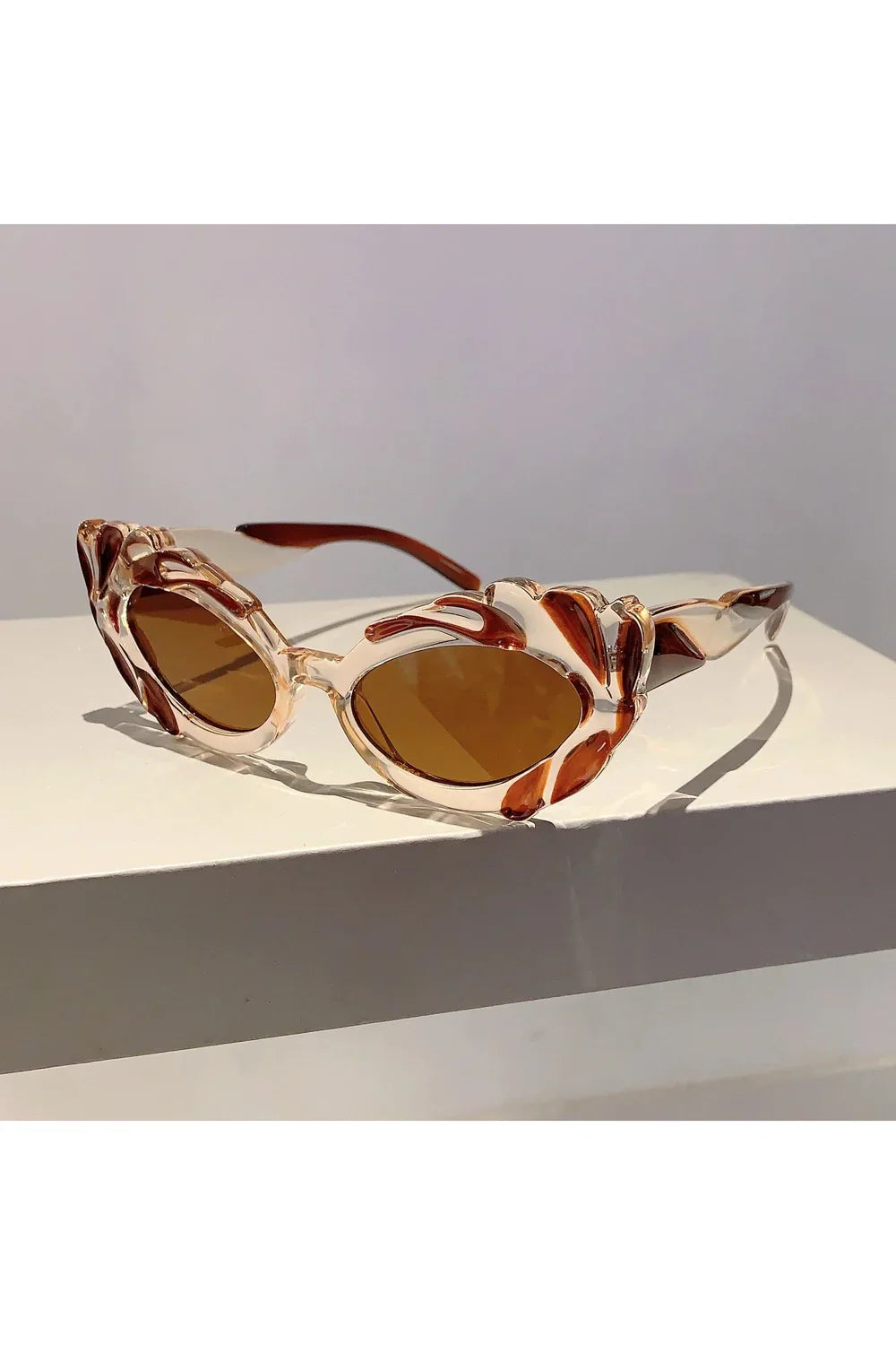 Lunettes de soleil œil de chat