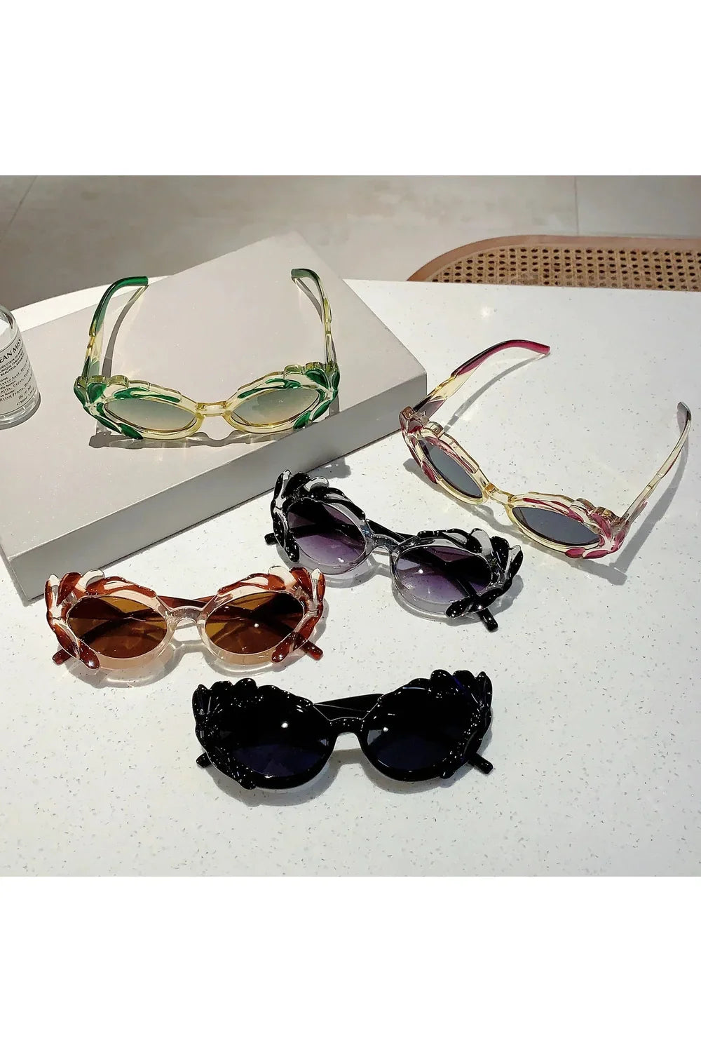 Lunettes de soleil œil de chat