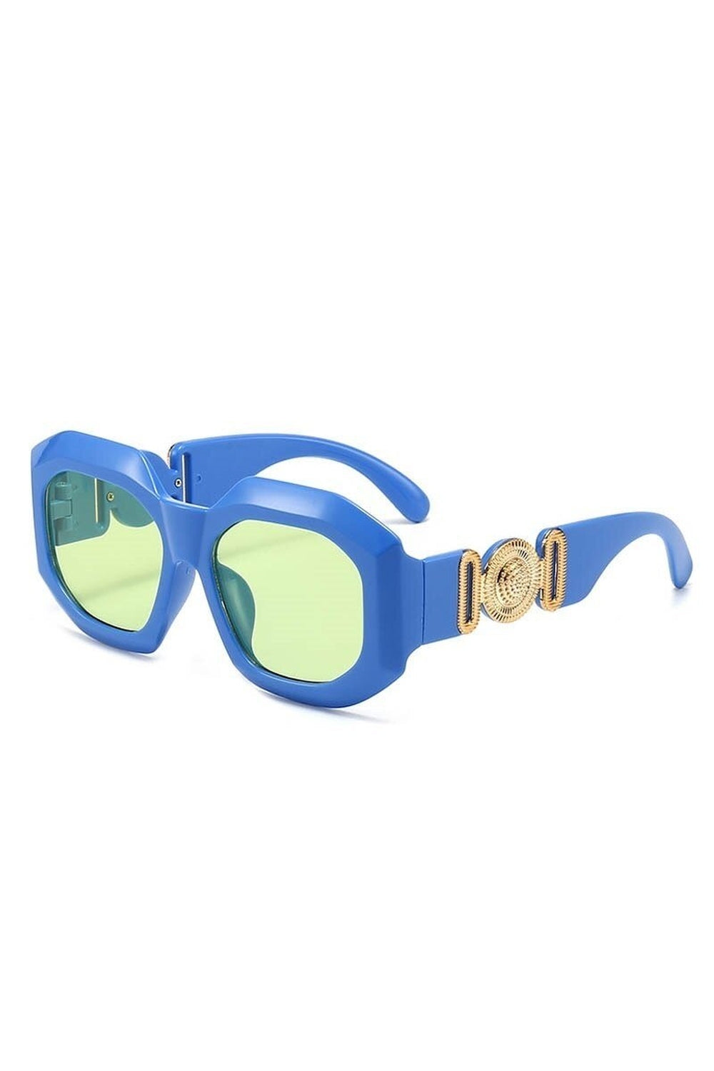 Lunettes de soleil carrées de luxe Celebrity