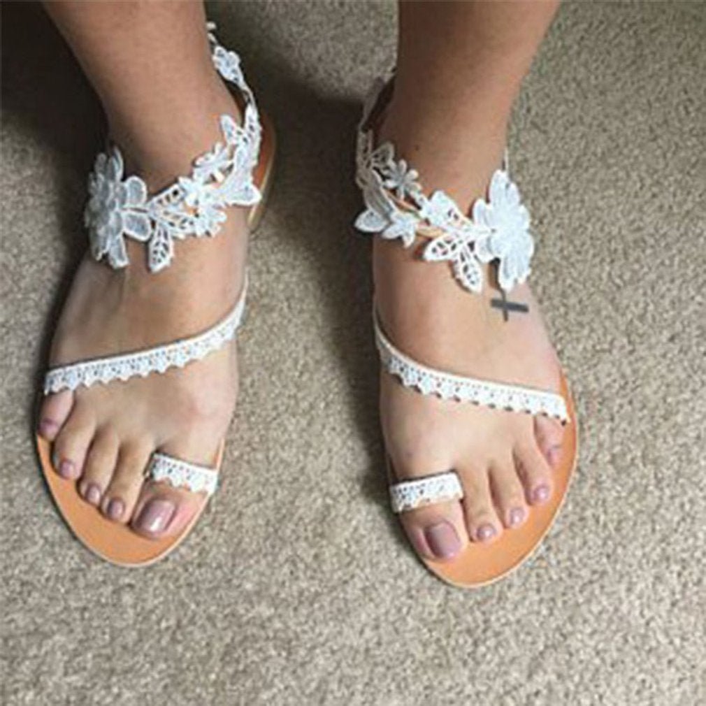 Chaussons Confortables à Fleurs pour Femmes
