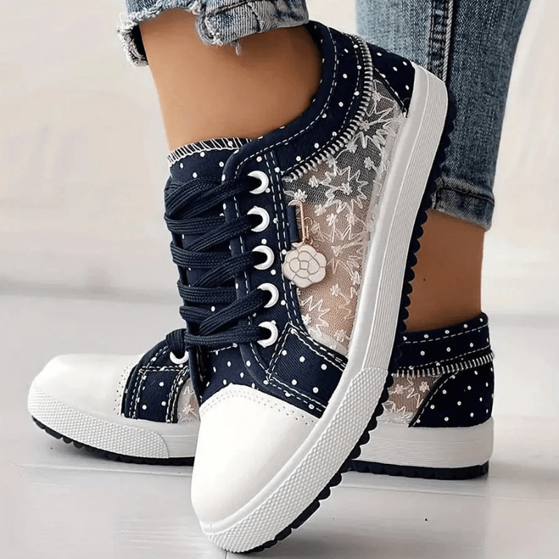 Chaussures Confortables à Lacets pour Femmes