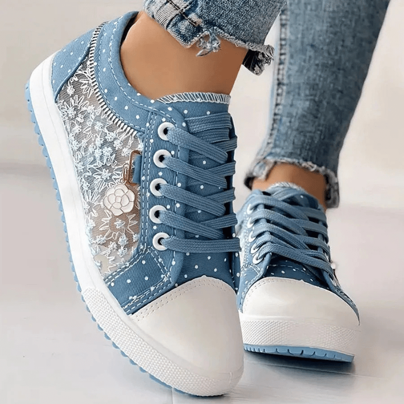 Chaussures Confortables à Lacets pour Femmes