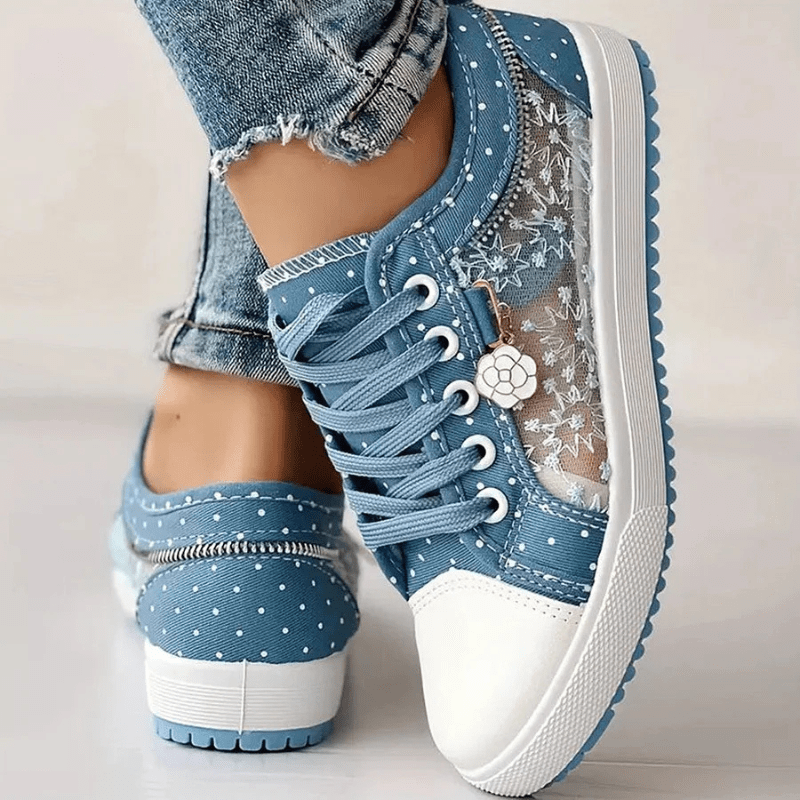 Chaussures Confortables à Lacets pour Femmes