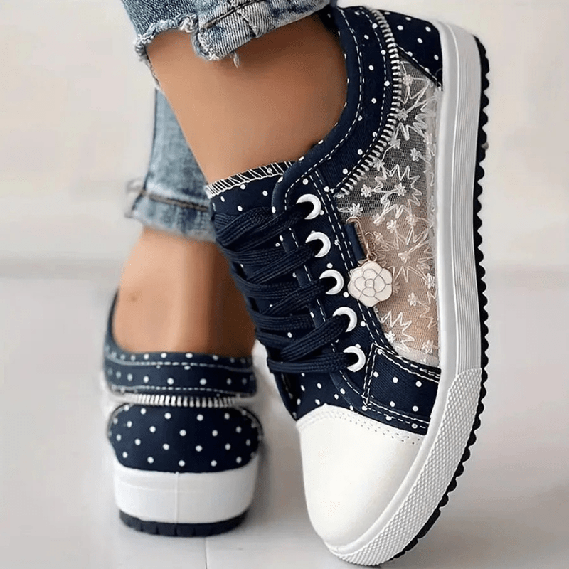 Chaussures Confortables à Lacets pour Femmes