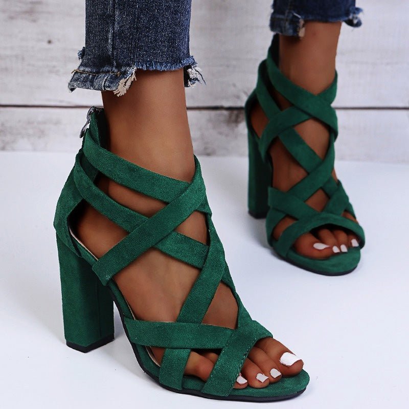 Chaussures Confortables à Talons pour Femmes