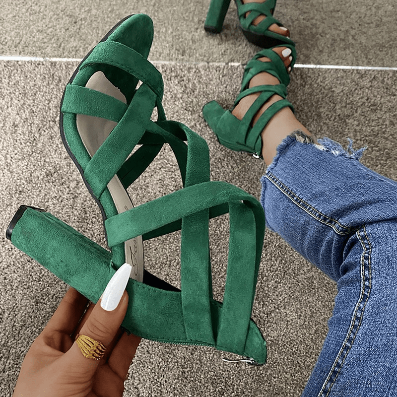 Chaussures Confortables à Talons pour Femmes
