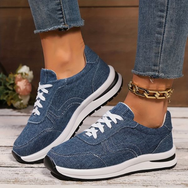 Chaussures Décontractées en Maille pour Femmes
