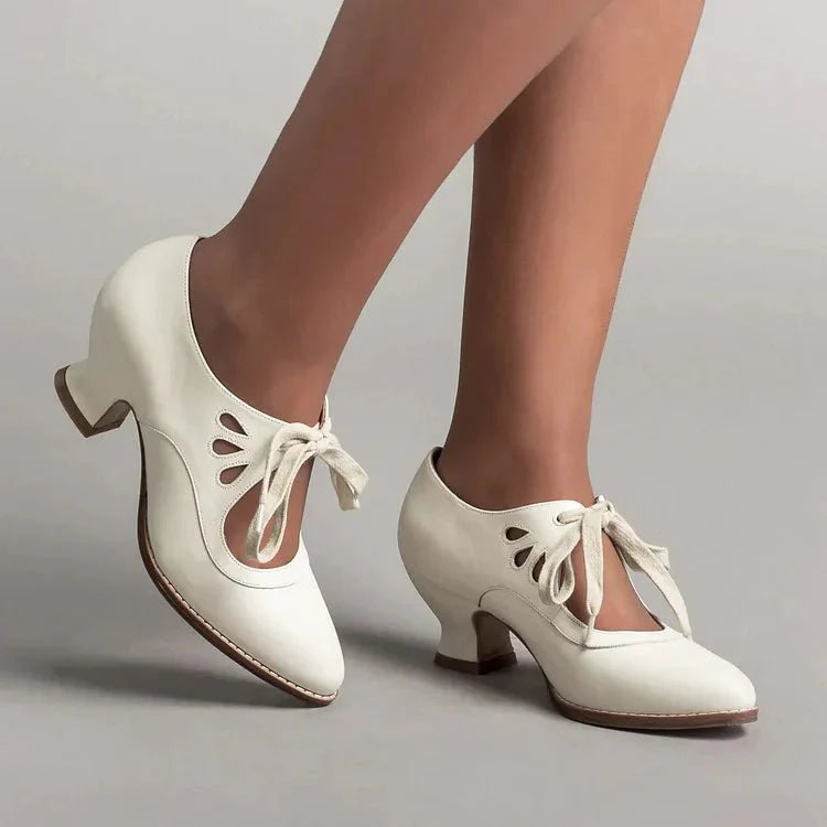 Chaussures Élégantes à Lacets pour Femmes
