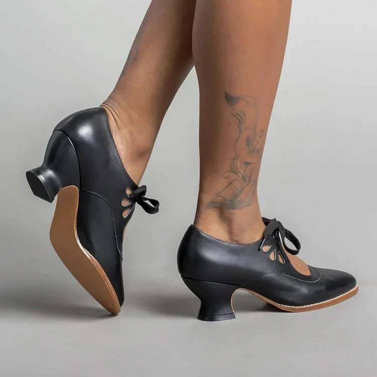 Chaussures Élégantes à Lacets pour Femmes