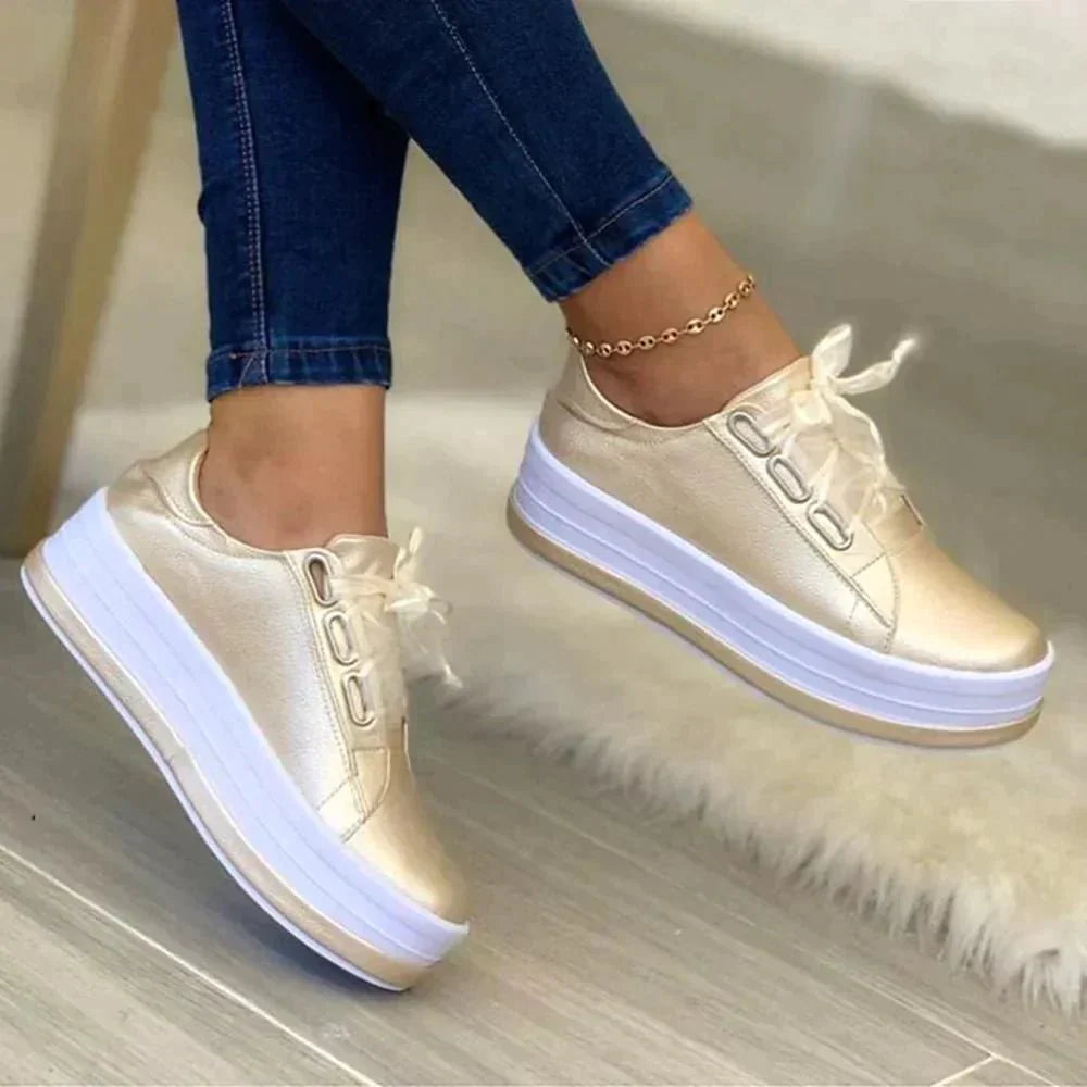 Chaussures Élégantes à Semelle Épaisse pour Femmes