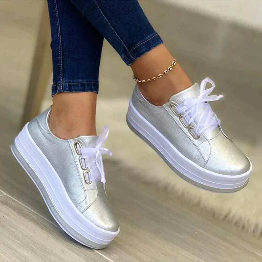 Chaussures Élégantes à Semelle Épaisse pour Femmes