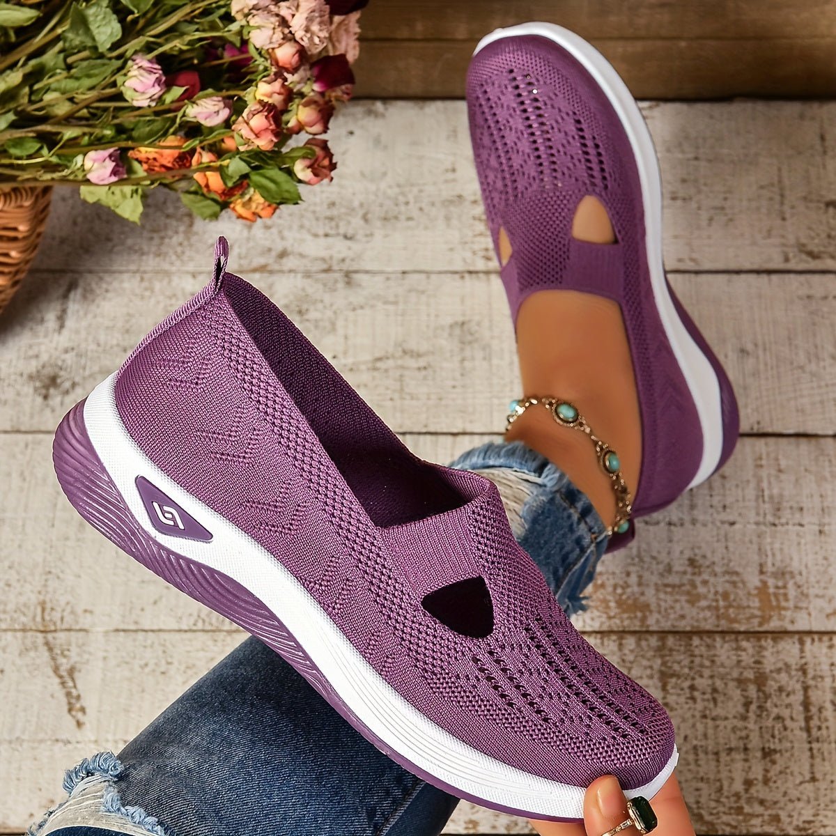 Chaussures Ergonomiques à Enfiler pour Femmes