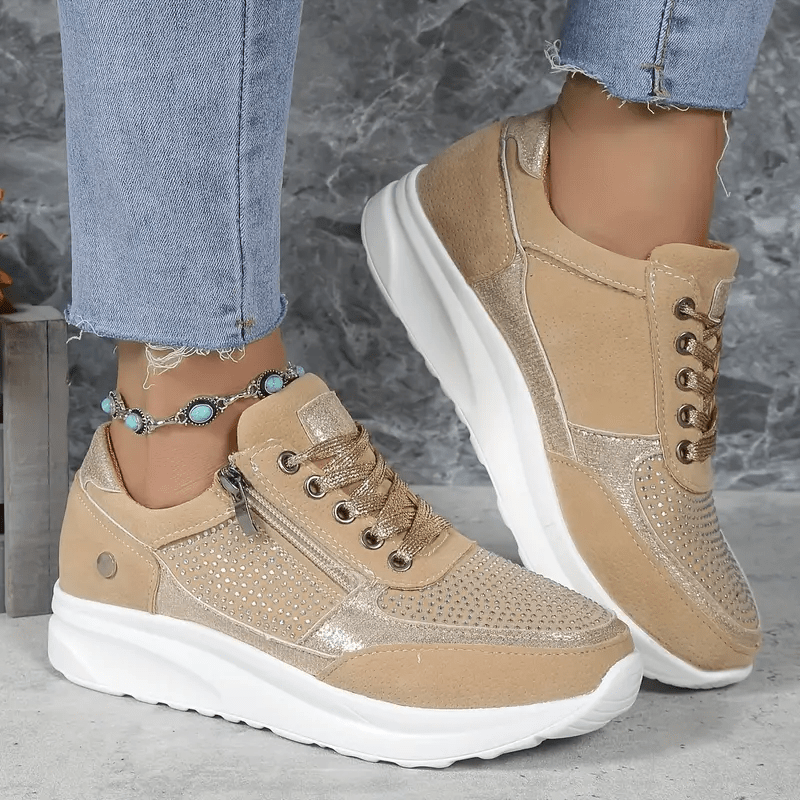Chaussures Ergonomiques en Cuir Synthétique pour Femmes