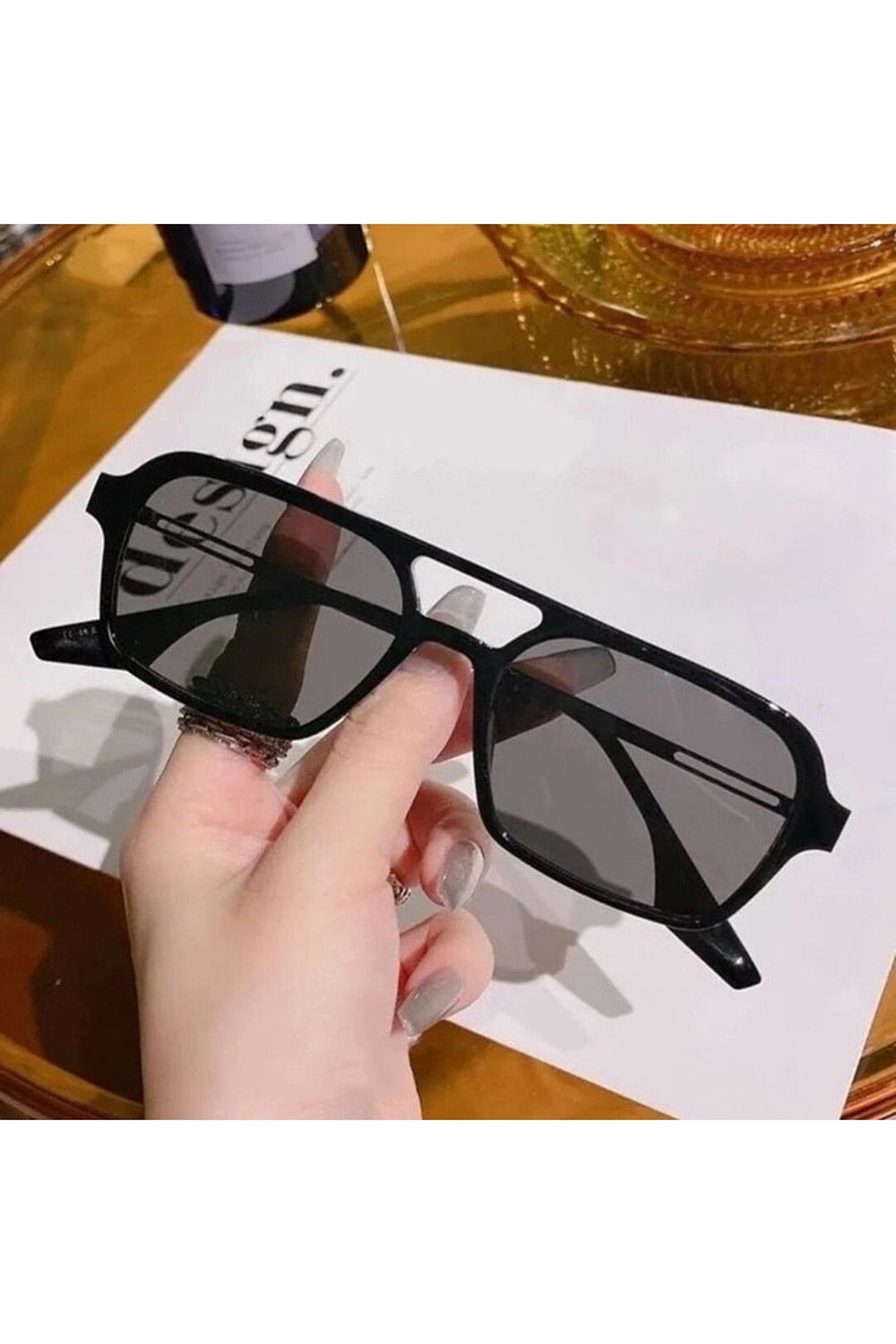 Lunettes de soleil Double Bridges