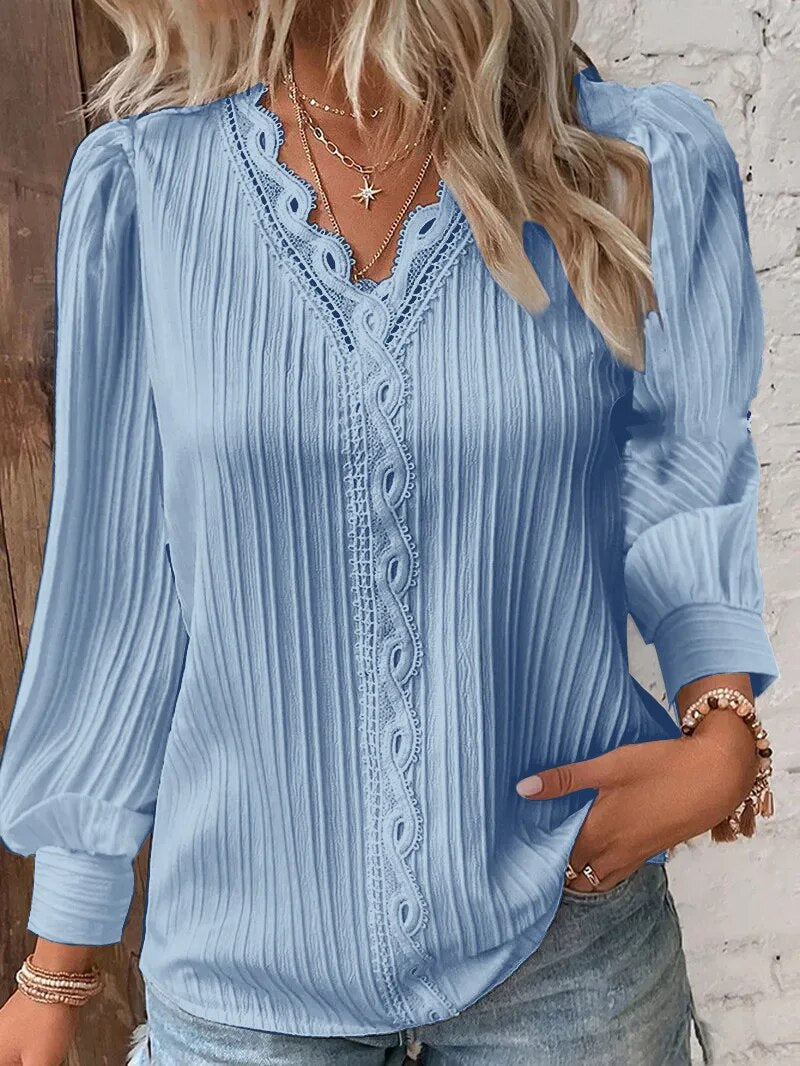 Ursula | Blouse en dentelle
