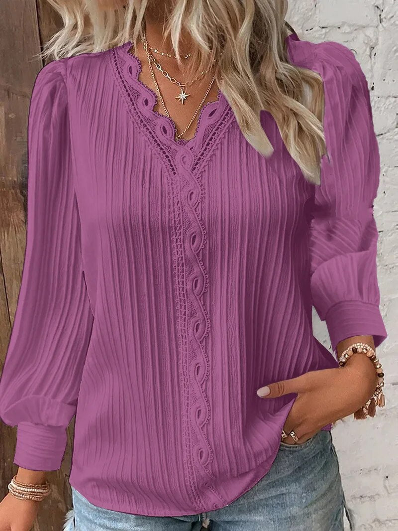 Ursula | Blouse en dentelle