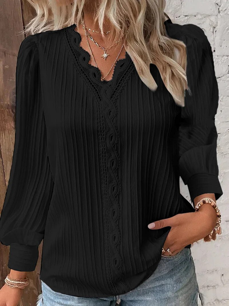 Ursula | Blouse en dentelle