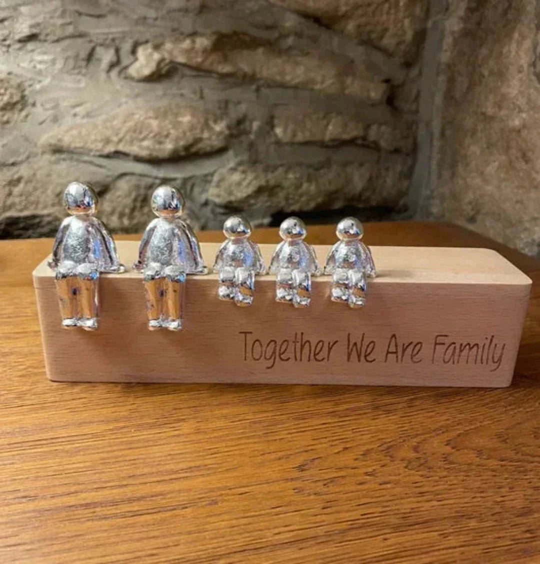Sculpture de la Famille Éternelle | Symbolique de l'Amour et de l'Attachement