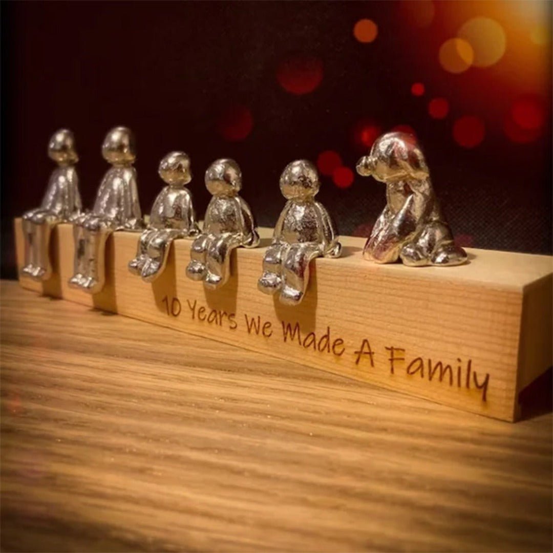 Sculpture de la Famille Éternelle | Symbolique de l'Amour et de l'Attachement