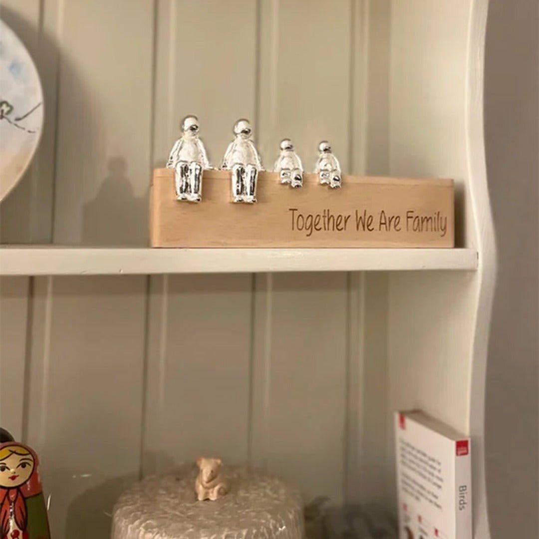Sculpture de la Famille Éternelle | Symbolique de l'Amour et de l'Attachement