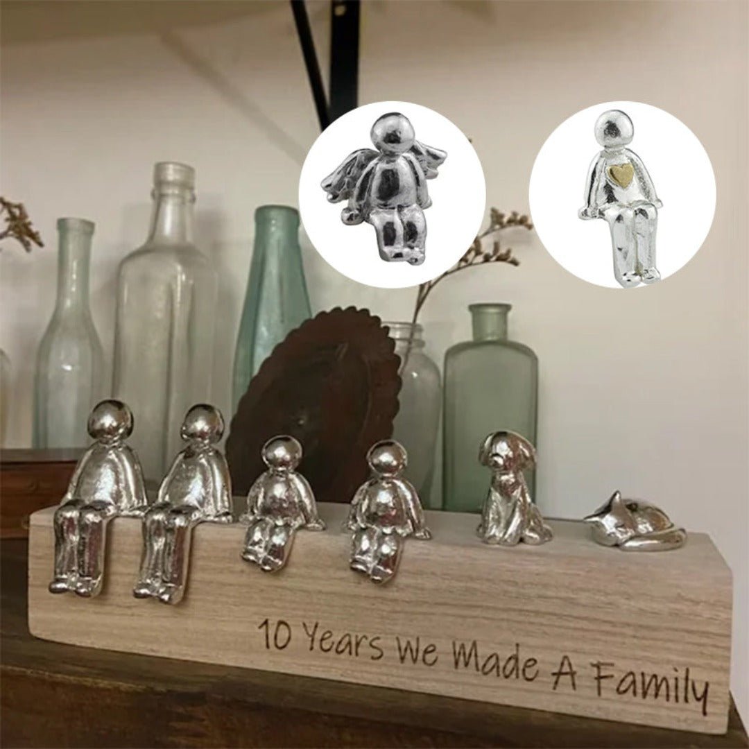 Sculpture de la Famille Éternelle | Symbolique de l'Amour et de l'Attachement