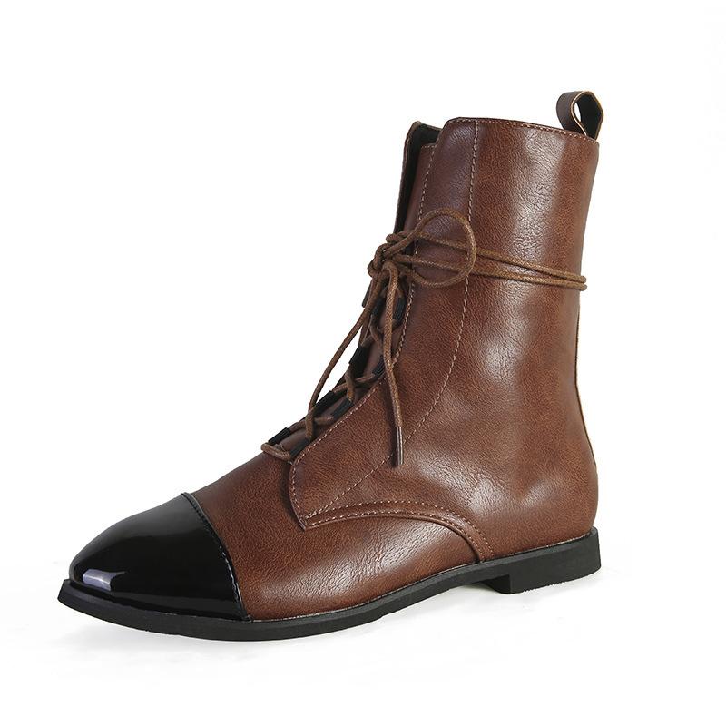 Bottes Hiver Femme Élégantes en Cuir Noir de Haute Qualité