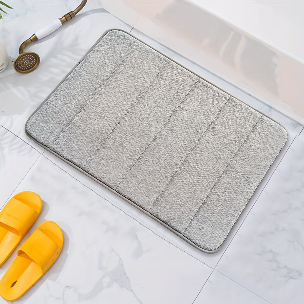 Tapis de bain confortable et antidérapant