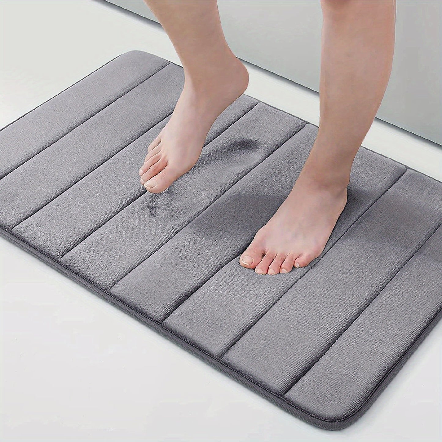 Tapis de bain confortable et antidérapant