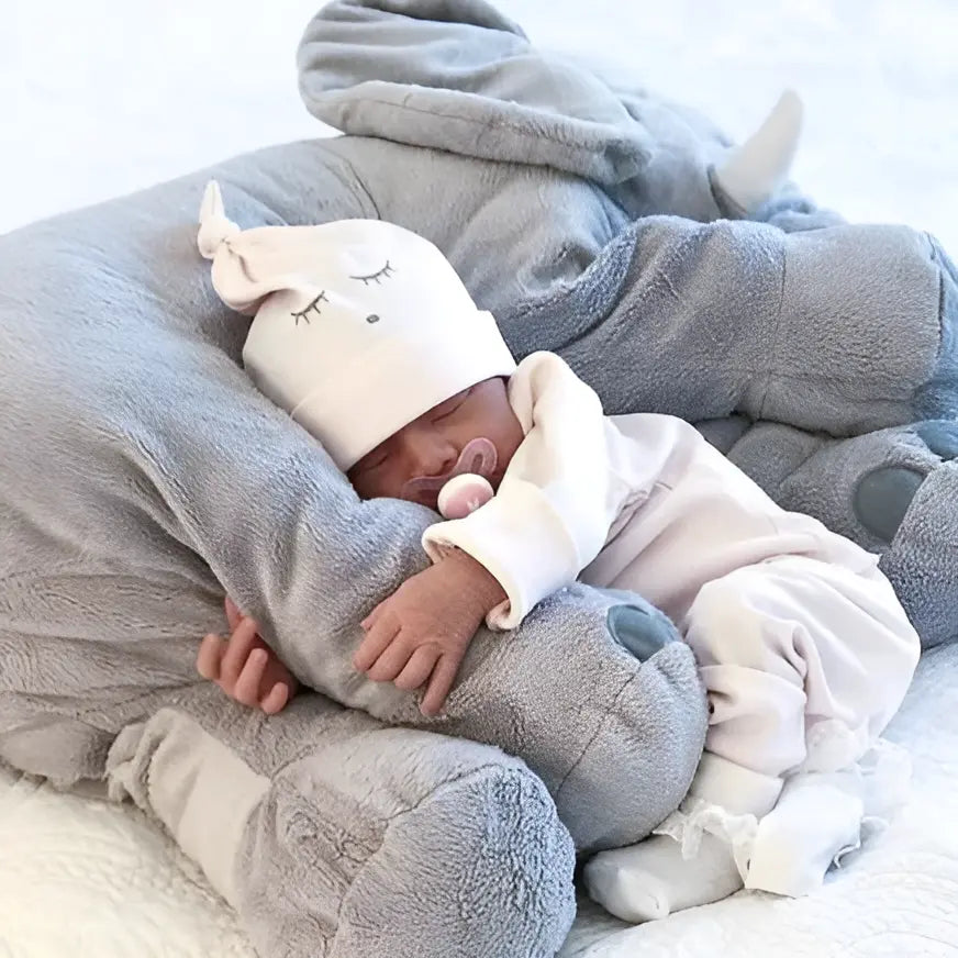 Coussin Éléphant Doux