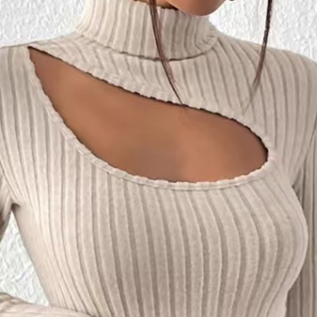 Haut Élégant Femme Manches Longues