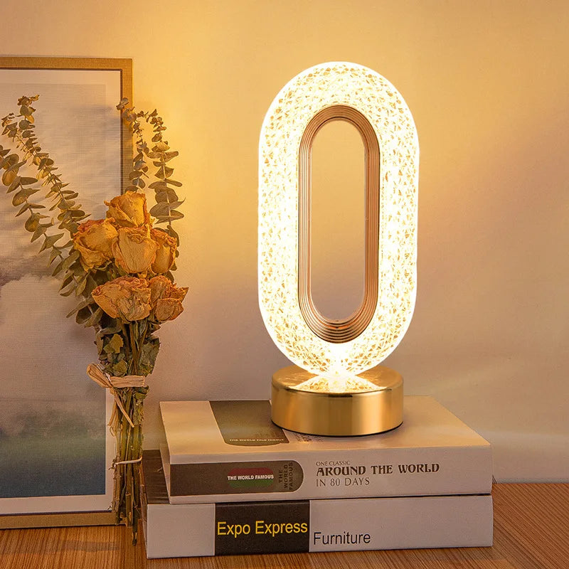 LuminaLux Or Cristal Élégance