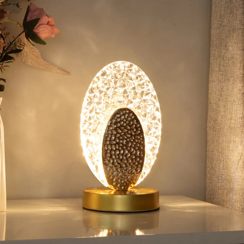 LuminaLux Or Cristal Élégance