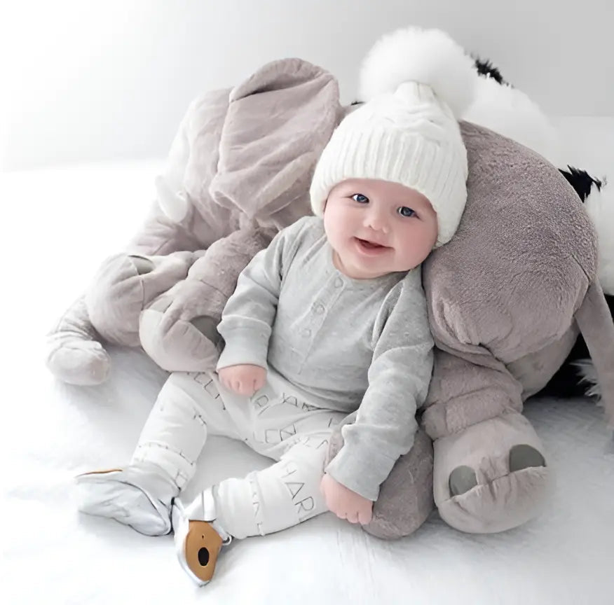 Coussin Éléphant Doux