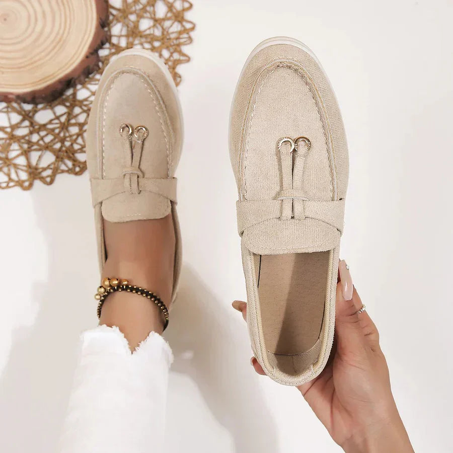 Chaussures pour Femmes Confortables à Enfiler, Design Décontracté, Semelle Légère et Flexible, Idéales pour Quotidien et Loisirs