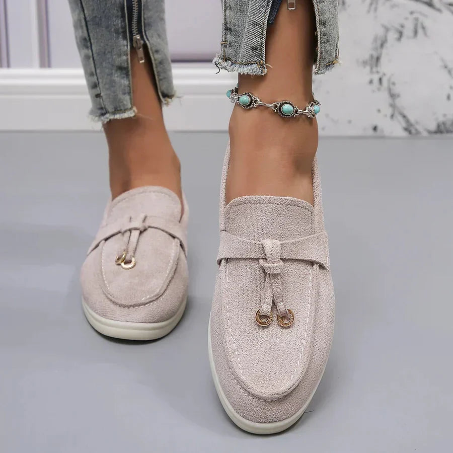 Chaussures pour Femmes Confortables à Enfiler, Design Décontracté, Semelle Légère et Flexible, Idéales pour Quotidien et Loisirs