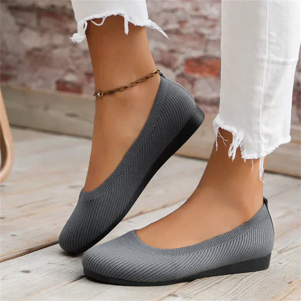 Chaussures Femmes Confortables à Lacer Semelle Antidérapante en Caoutchouc Mousse