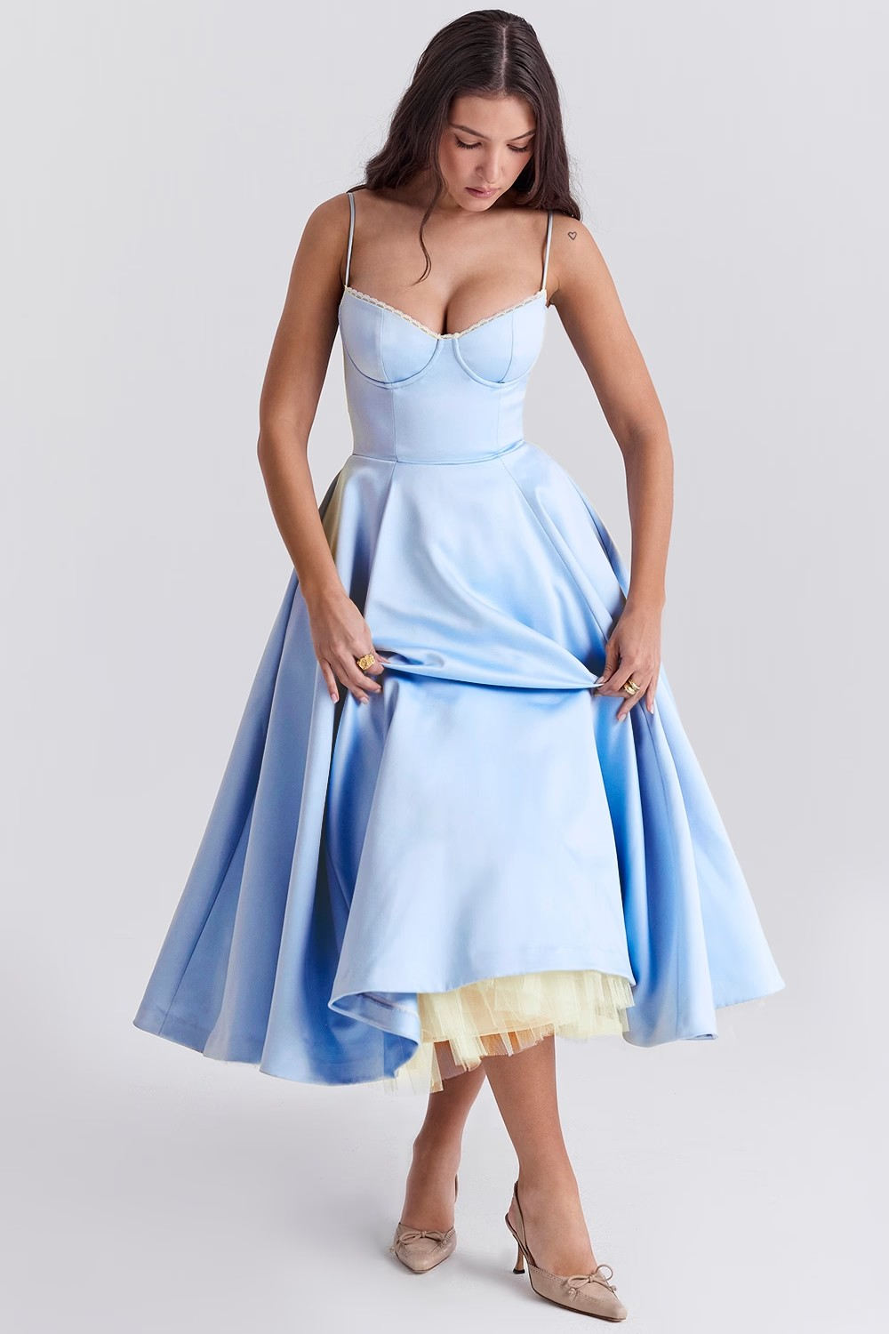 Robe de soirée | Robe cérémonie femme printemps été | Natalia