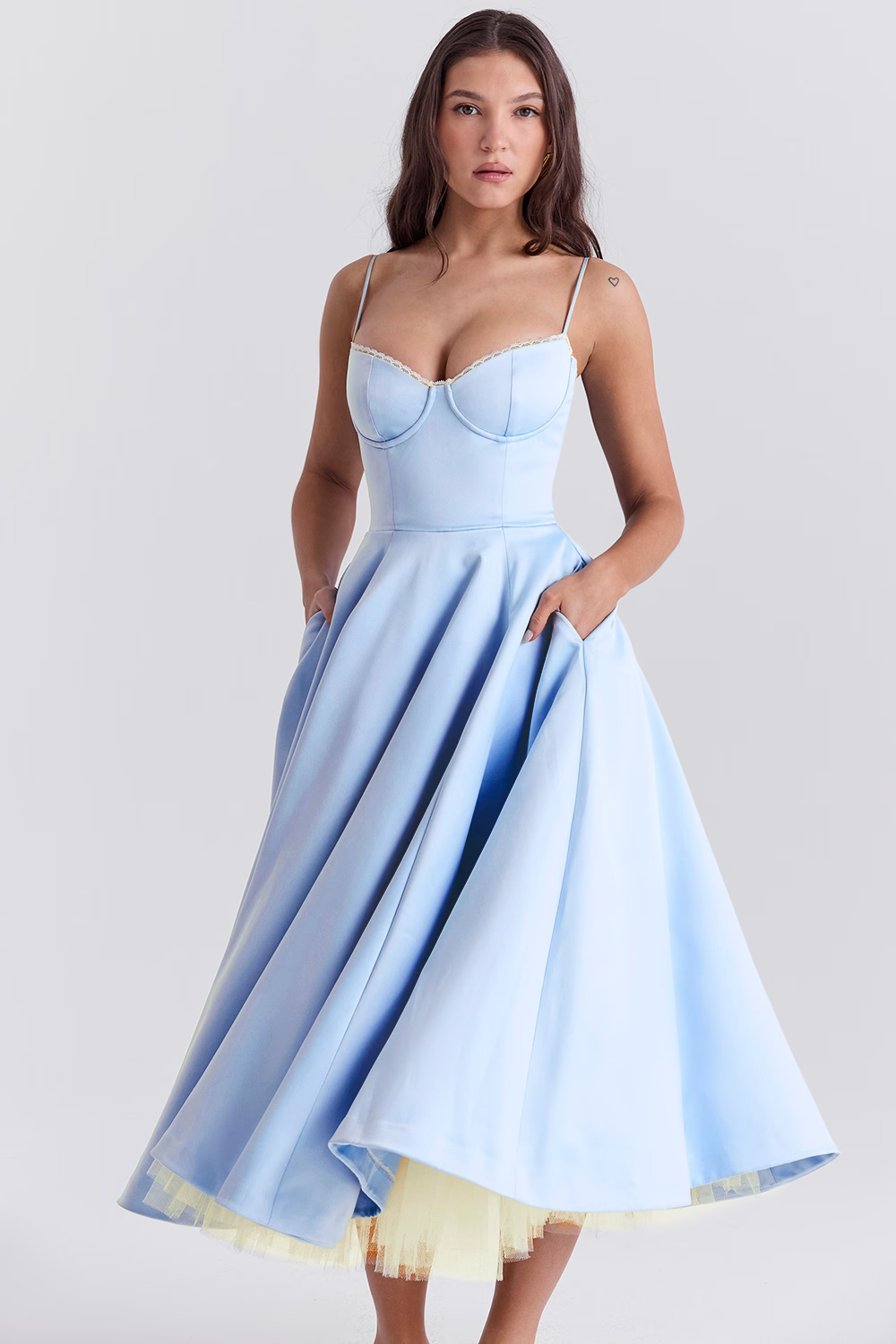 Robe de soirée | Robe cérémonie femme printemps été | Natalia