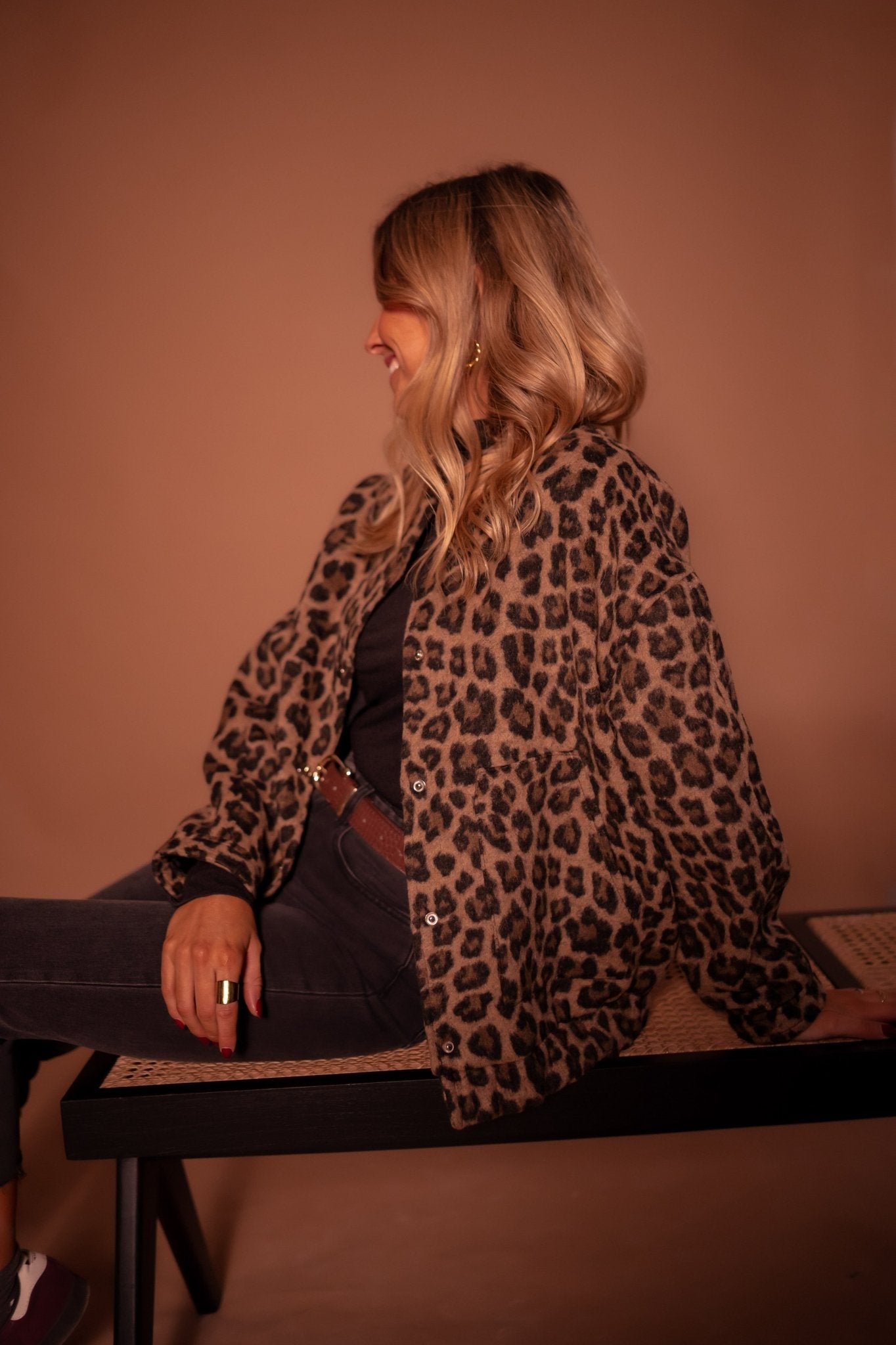 Veste Bomber Léopard Oversize - Style Tendance et Confort Optimal
