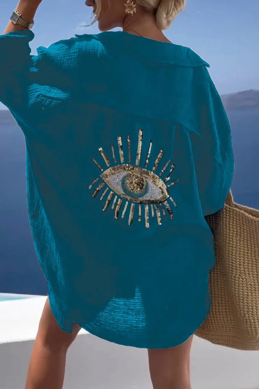 Samira - chemise surdimensionnée légère