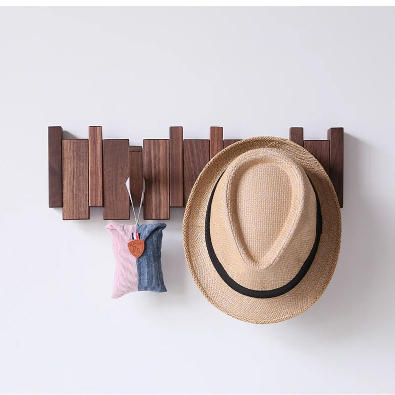 Étagère Pour Vêtements En Bois - Design Élégant Et Rangement Optimal