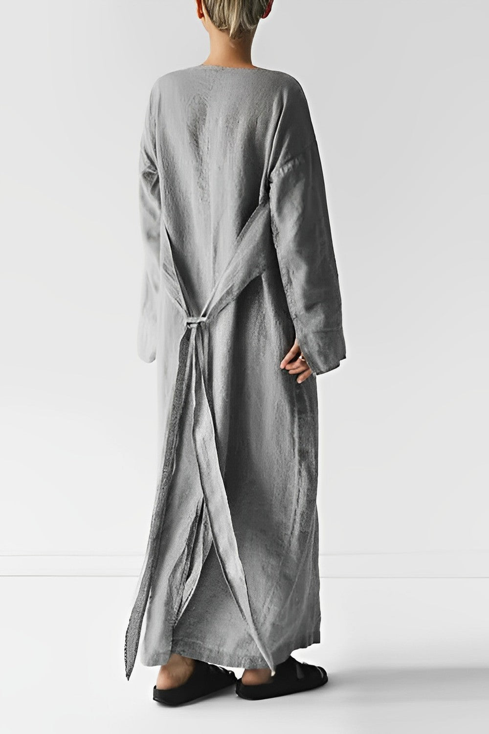 Maxi Robe Chic à Manches Longues pour Femmes