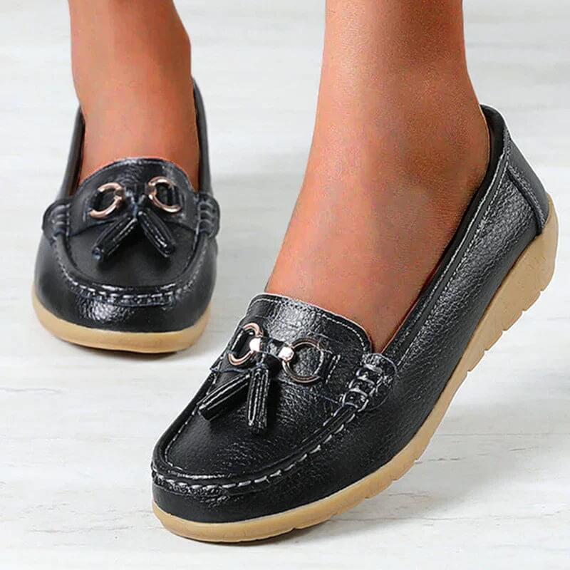 Variant image for Chaussures pour Hommes Orthopédiques en Cuir Confortables Taille 40 à 46-37